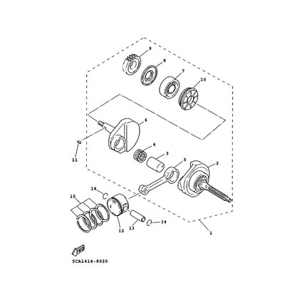 Yamaha Teil 5CAE34510000