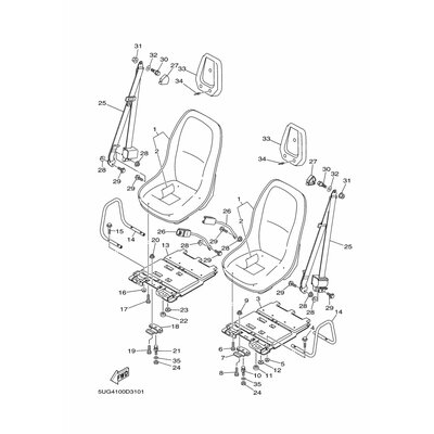 Yamaha Teil 5UGF474W0000