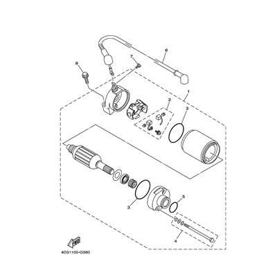 Yamaha Teil 5HP8182M0000