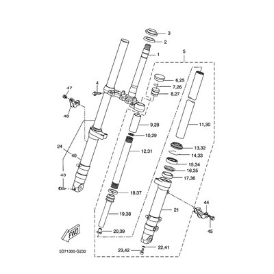 Yamaha Teil 5D7F33940000