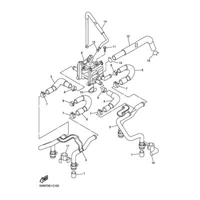 SCHLAUCH, UNTERDRUCKSENSOR