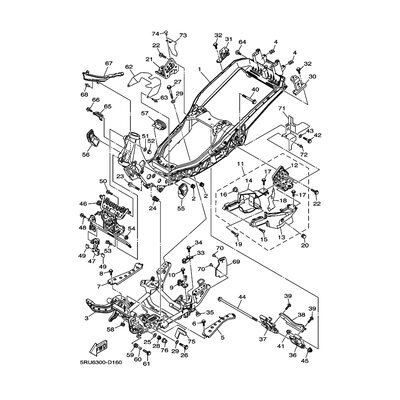 HALTER, KRAFTSTOFFROHR