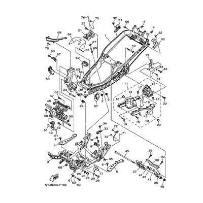 HALTER, KRAFTSTOFFROHR