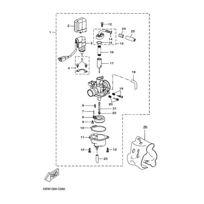 Yamaha Teil 5EUE63290000