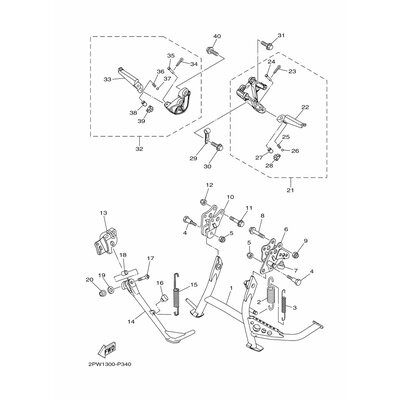 HALTER, BREMSSCHLAUCH 2