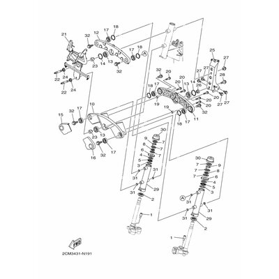 Yamaha Teil 22FF341E0100