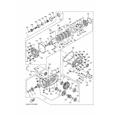 Yamaha Teil 3B44621F0000