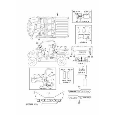 Yamaha Teil 5B4K77640000