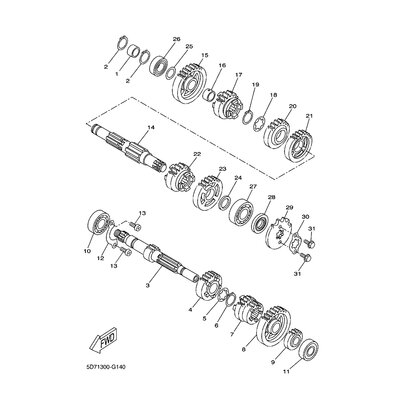 OIL SEAL(7FK)