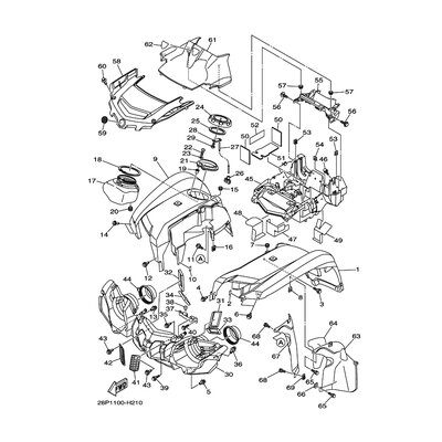 Yamaha Teil 28P8254E0000