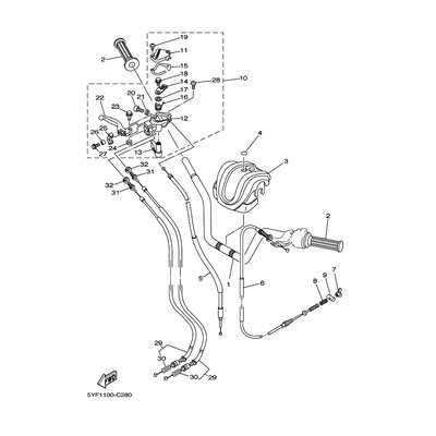 Yamaha Teil 5YF2625H0000