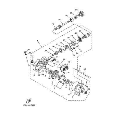 Yamaha Teil 5TEG61731000