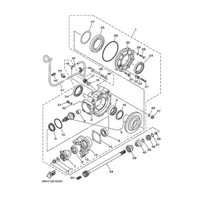 Yamaha Teil 5UGY46120000