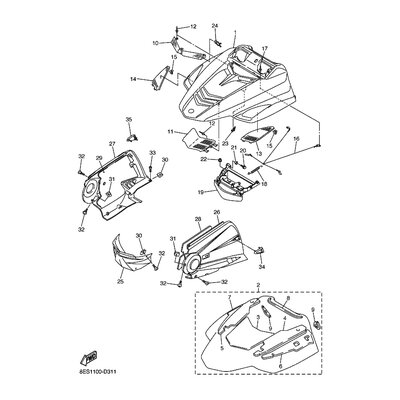 Yamaha Teil 8FA7711101P5