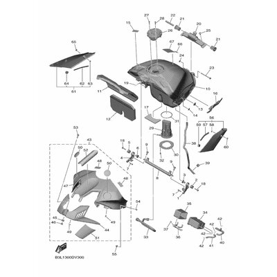 TANK SIDE COVER ASSY