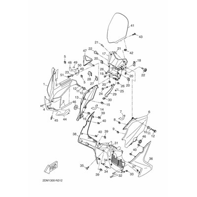 BOLT, FLANGE (3Y2)