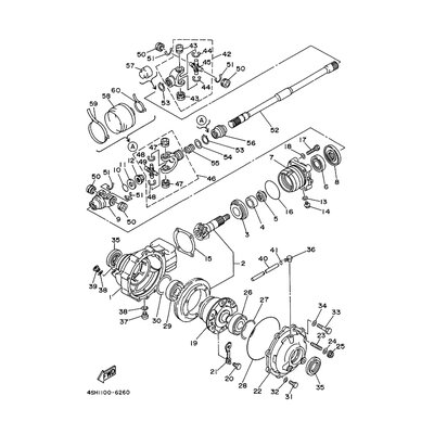 PINION DRIVE GEAR SET