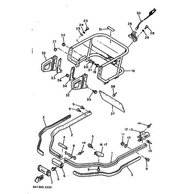 BRACKET, HITCH 1