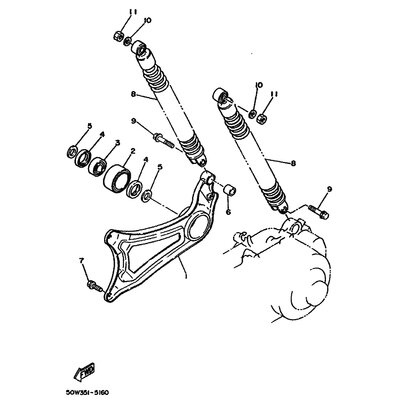 BOLT, FLANGE (1E2)