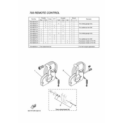 REMOTE CONTROL ASSY