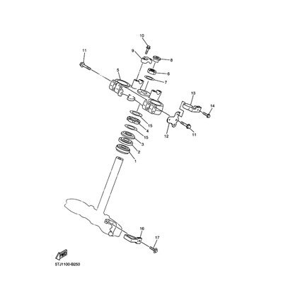 Yamaha Teil 5TJ2831V0000