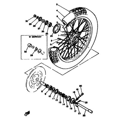 BAND, RIM (2J4)