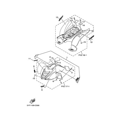 Yamaha Teil 5YF2152A0000