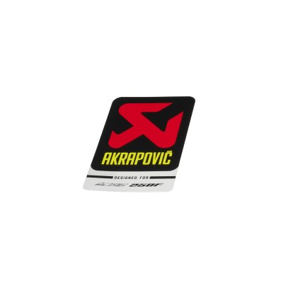 Akrapovic-Aufkleber fr Aluminiumauspuff