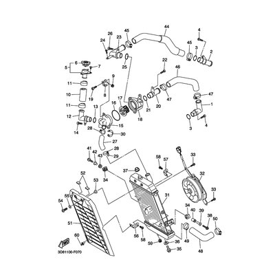 Yamaha Teil 3D82116A0000