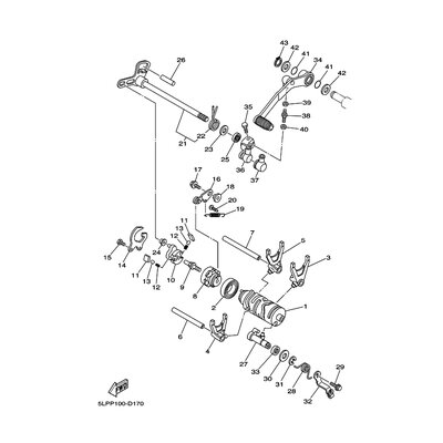 SHITFER BRACKET ASSY