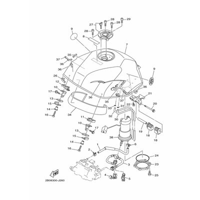 Yamaha Teil 5PSYK241107M