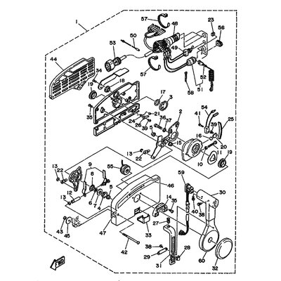 REMO-CON ASSY(PUSH,7P)