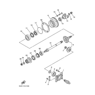 Yamaha Teil 5UG455930000