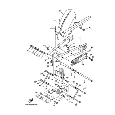 HALTER, BREMSSCHLAUCH 1