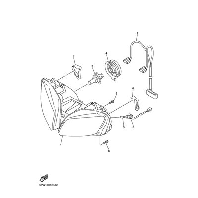 Yamaha Teil 5PW843860000