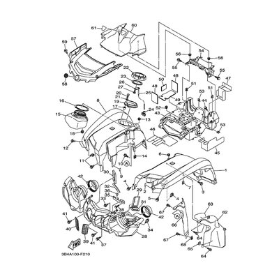 Yamaha Teil 3B48233W0000