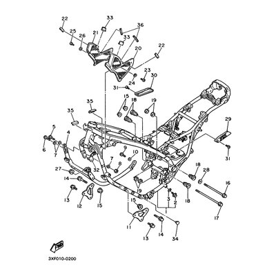 BOLT, WASHER BASED(1UF)