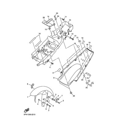 HALTER, BREMSSCHLAUCH 1