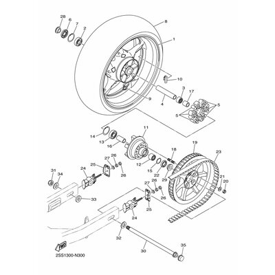 COLLAR, CALIPER