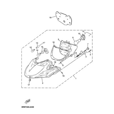 Yamaha Teil 5RWH331F0000