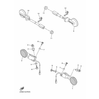 VORDERER BLINKER KOMPL. 1