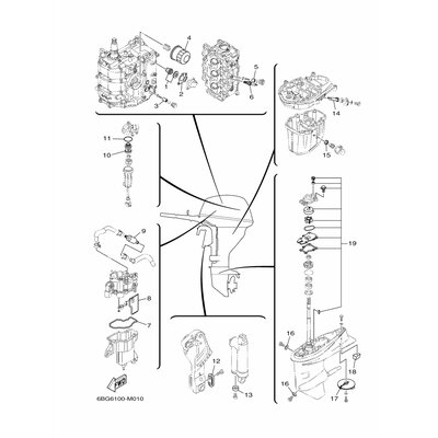 Yamaha Teil 6BGW00780000