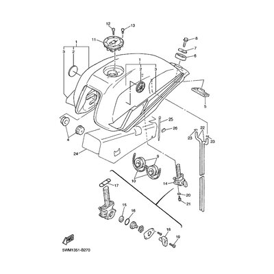 Yamaha Teil 5FY2411B0000