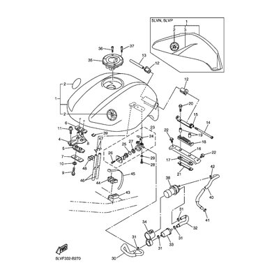 Yamaha Teil 5FY2411B2000