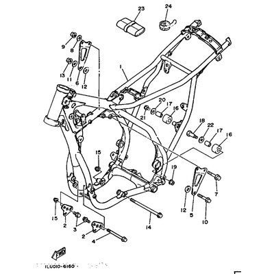 BOLT, FLANGE (2K7)