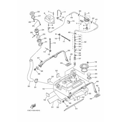 Yamaha Teil F2CU785G0000