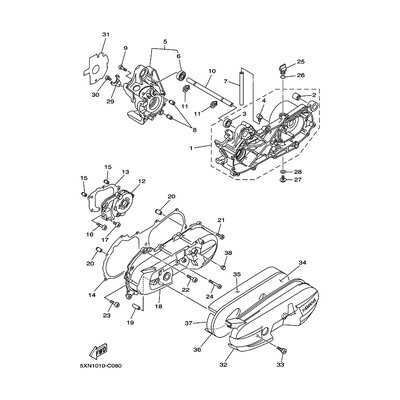 ABSTANDHALTER, MOTORAUFHANG