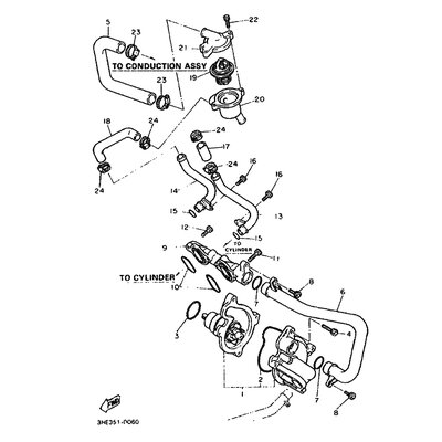 GEHAUSE, THERMOSTAT