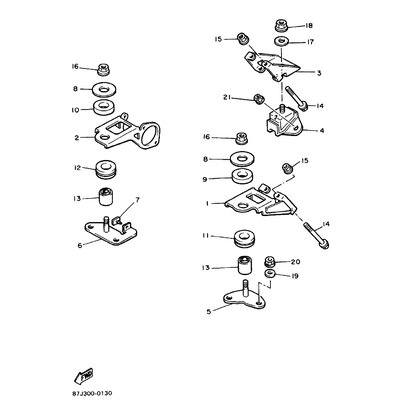 KONSOLE, MOTOR 1