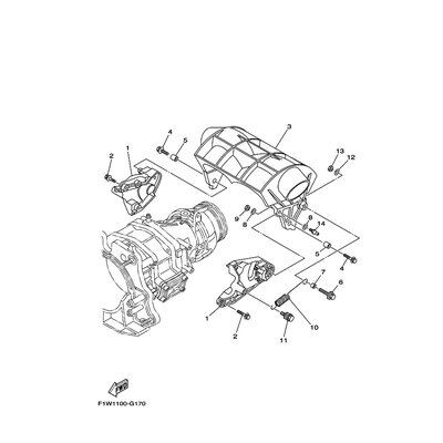 Yamaha Teil 6S5452410000